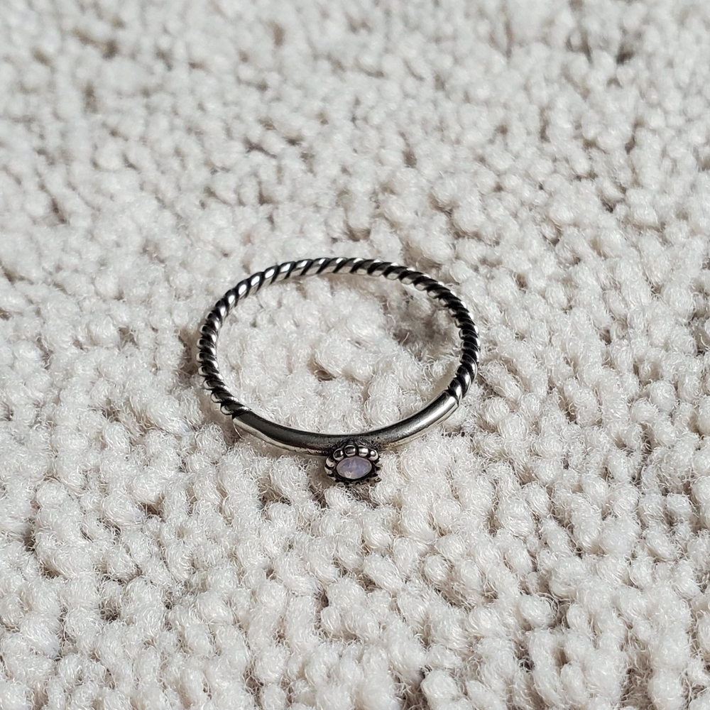 925 Sterling Silver Gemstone Ring
